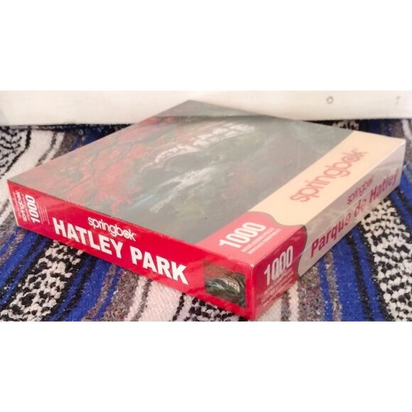 Springbok 1000 Piece Jigsaw Puzzle Nature's Delights 'Hatley Park' Sealed Bridge - Picture 2 of 2